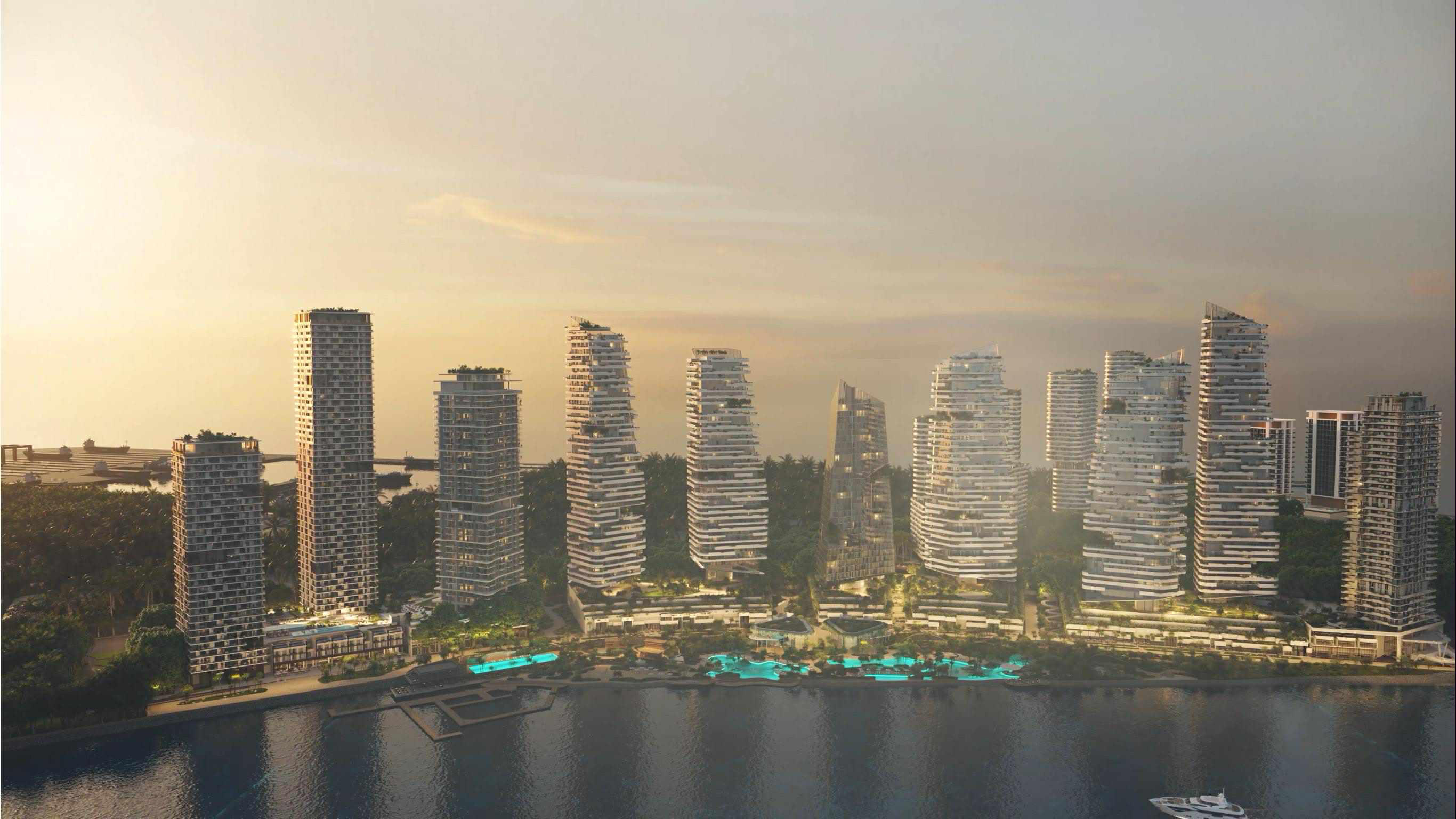BEYOND waterfront tower development in Dubai